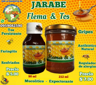 Jarabe Flema & Tos